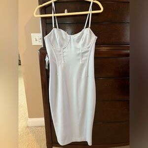 MIDI dress powder blue